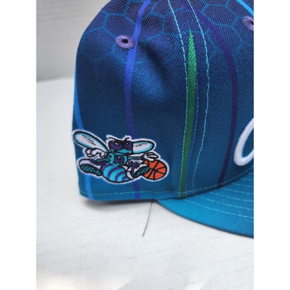 CHARLOTTE HORNETS 2023 OFFICIAL NBA NEW ERA 9FIFTY CITY EDITION FITTED HAT 7 1/2 - Picture 3 of 6